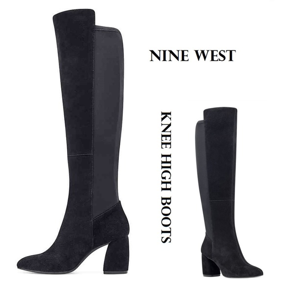 Nine West Shoes - NINE WEST BNWT Knee High Block Heel Boots 7.5 M